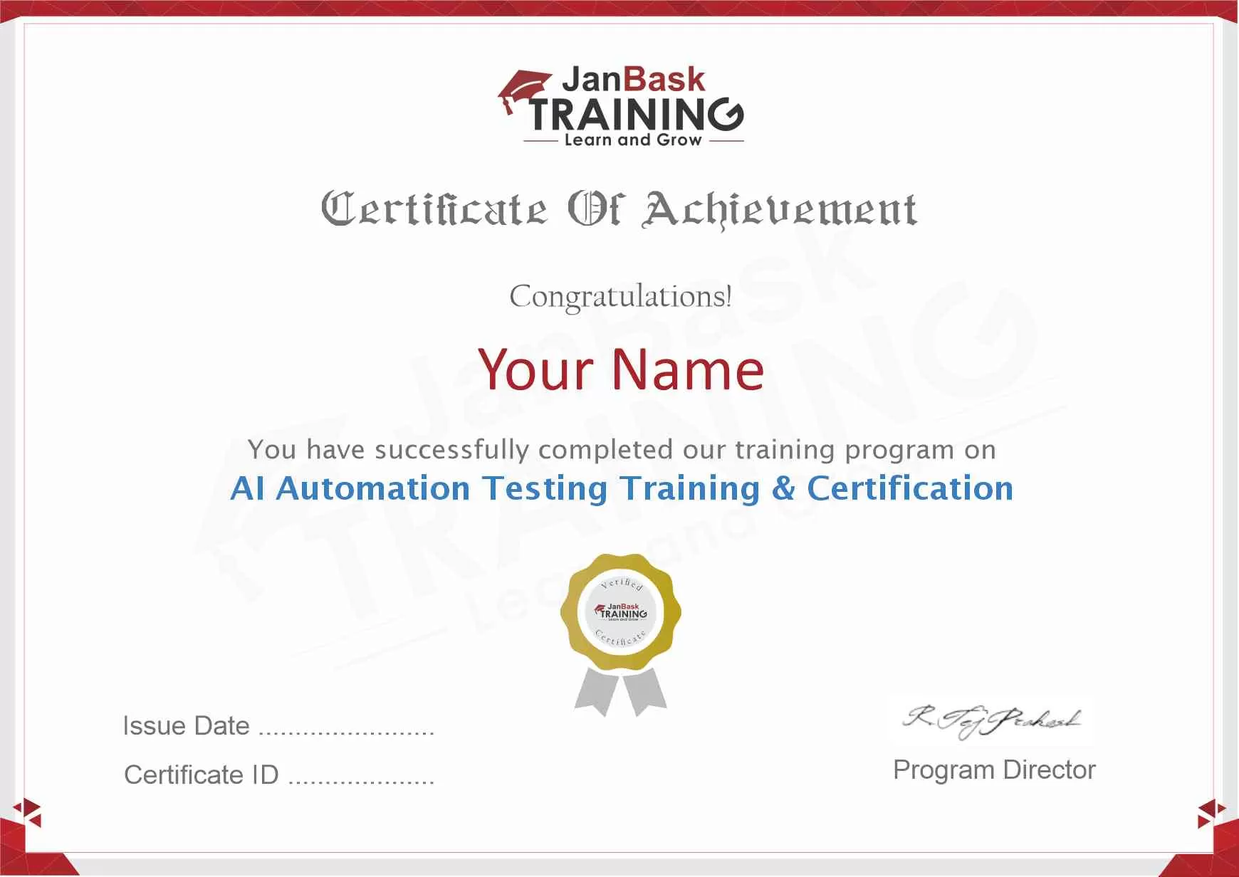https://www.janbasktraining.com/assets/images/certificate/AI-Automation-Testing-certificate.png Certificate icon