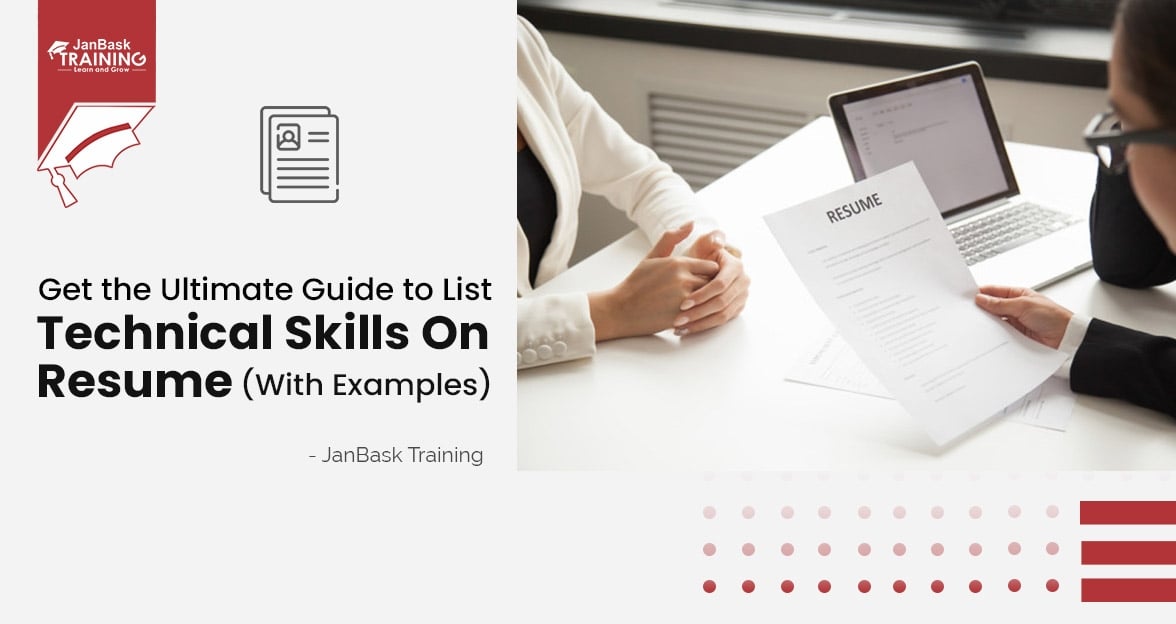 How to List Technical Skills On Resume  Course