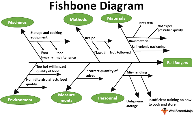 What is a Fishbone diagram? And How to draw in MS Visio? - Learn & Grow ...