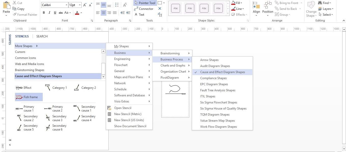 What is a Fishbone diagram? And How to draw in MS Visio? Learn & Grow